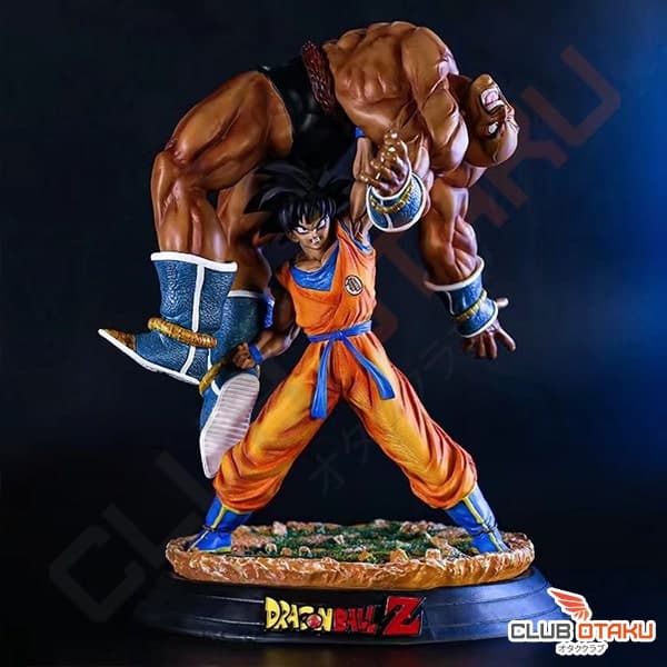 Figurine Dragon Ball Z | Goku et Nappa | 42 cm - Club Otaku